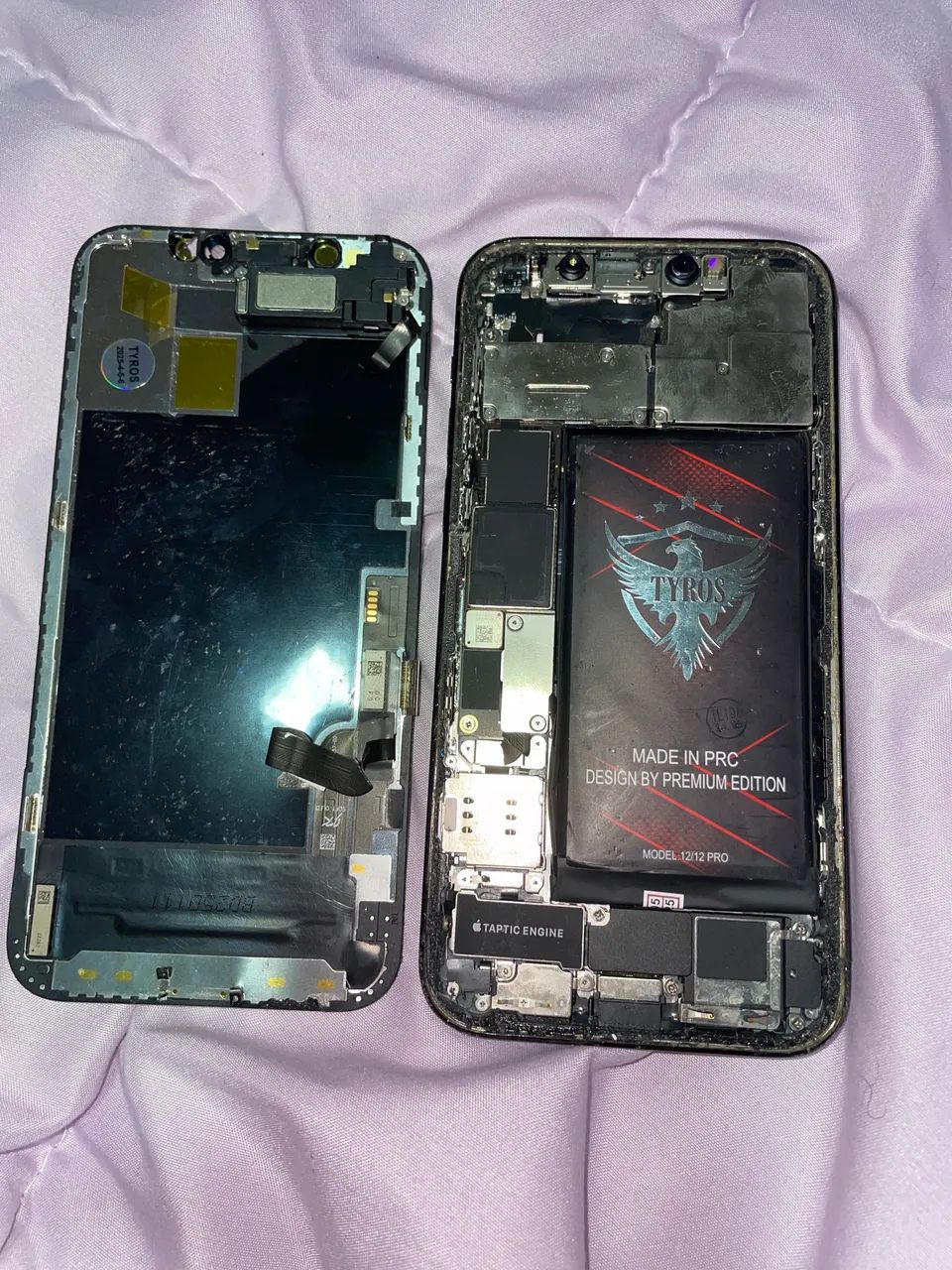 Carcaça IPhone 12 Pro - Com peças  - Foto 3