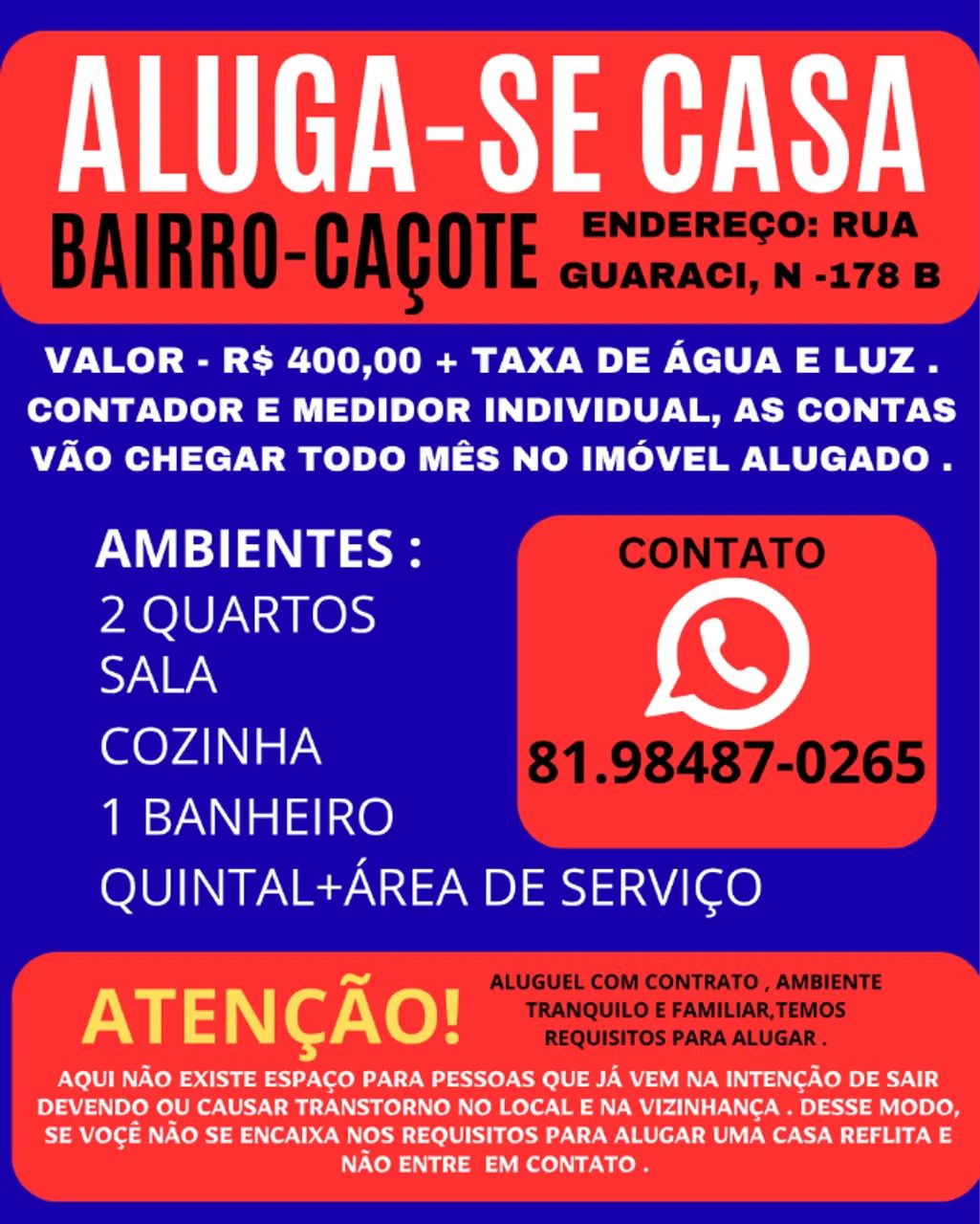 Foto - Recife - Caçote