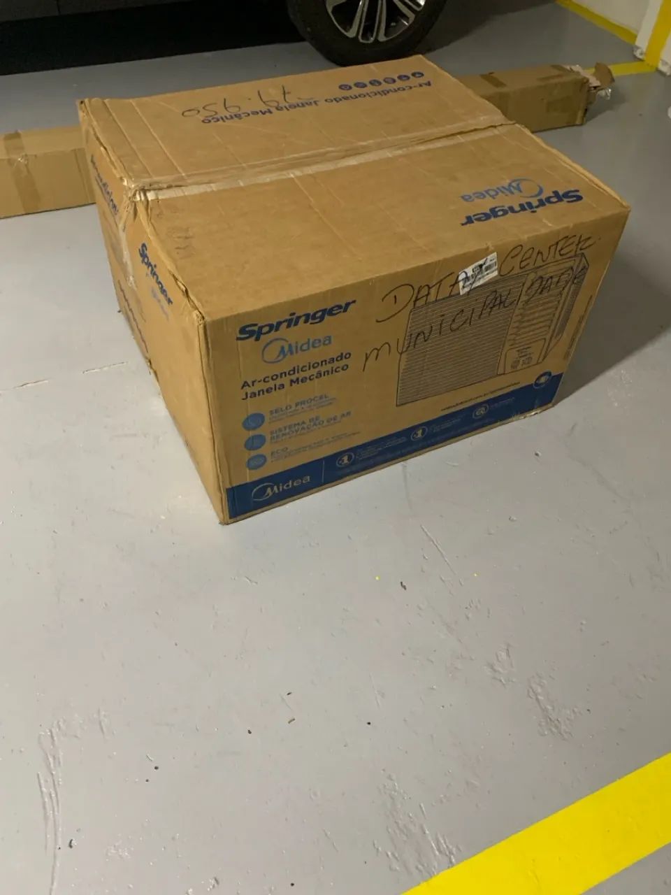 AR CONDICIONADO de JANELA SPRINGER MIDEA 27 Mil Btus NOVO na CX - Foto 3