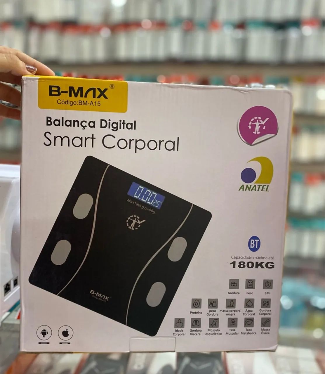 Balança Digital Inteligente Importway - Controle Seu Peso e Saúde! - Foto 3