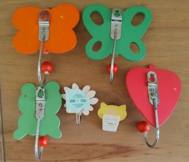 Conjunto de ganchos parede - Foto 2