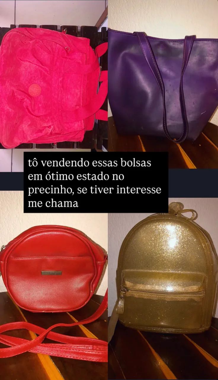 BOLSAS PRA VENDER NO PRECINHO