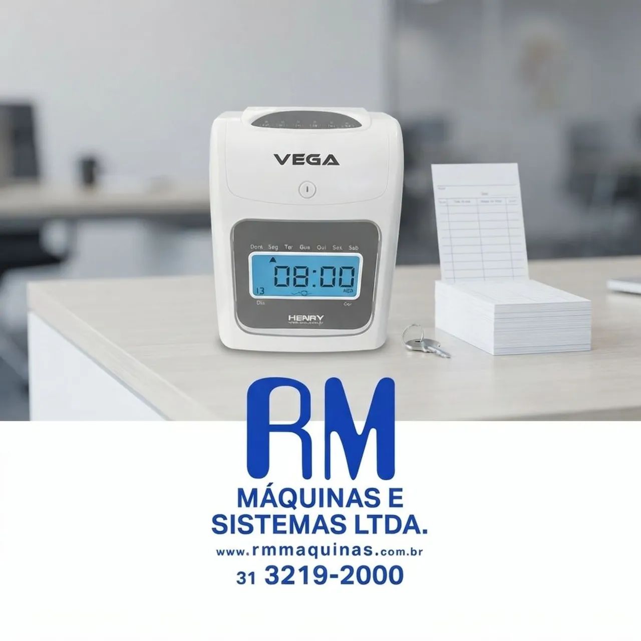 Relógio de ponto vega 