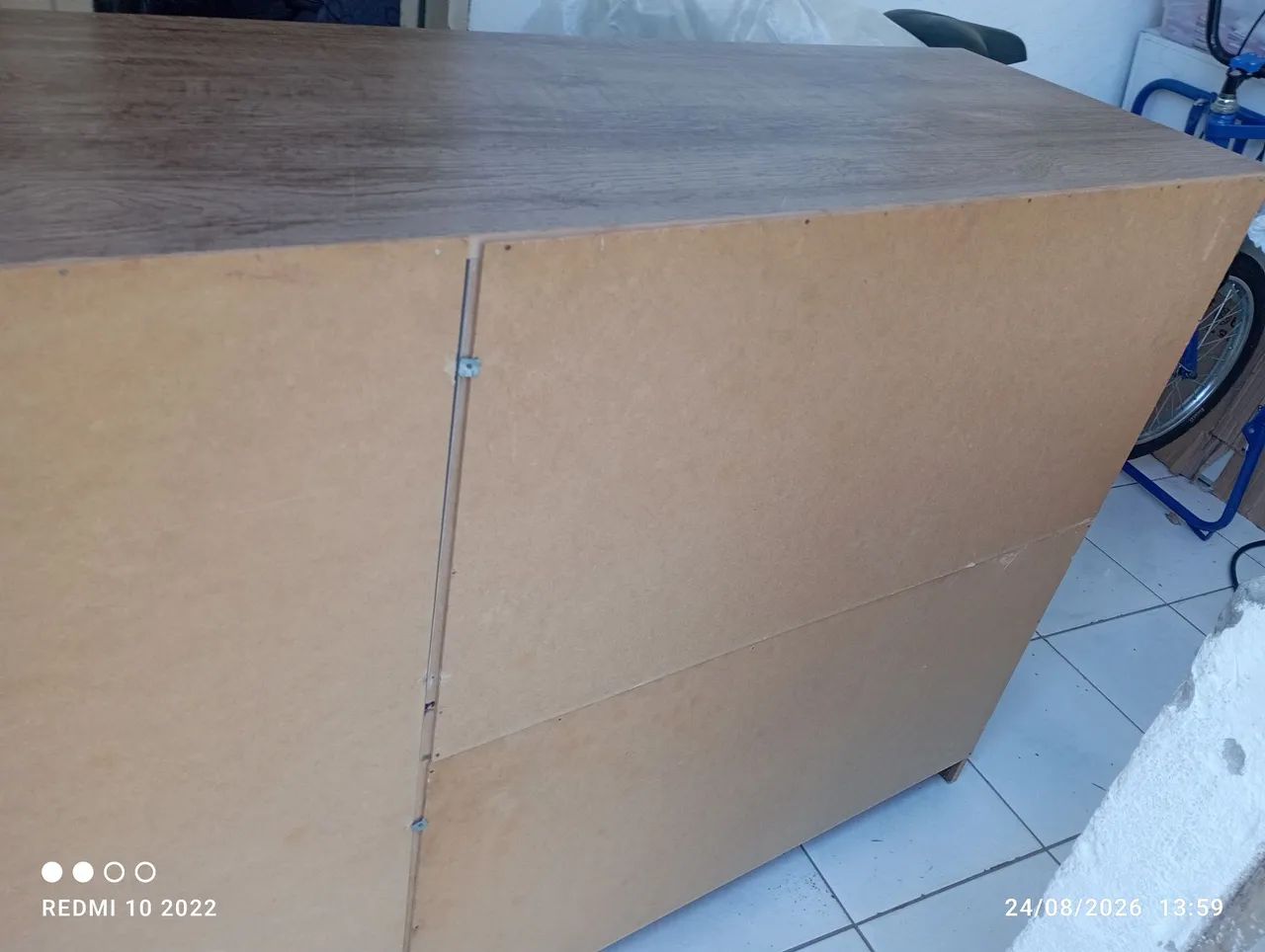 Cômoda com 4 gavetas  - Foto 2
