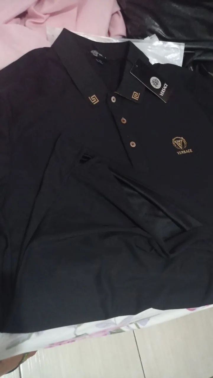 Camisas masculinas Hugo Boss e Burberry  - Foto 4