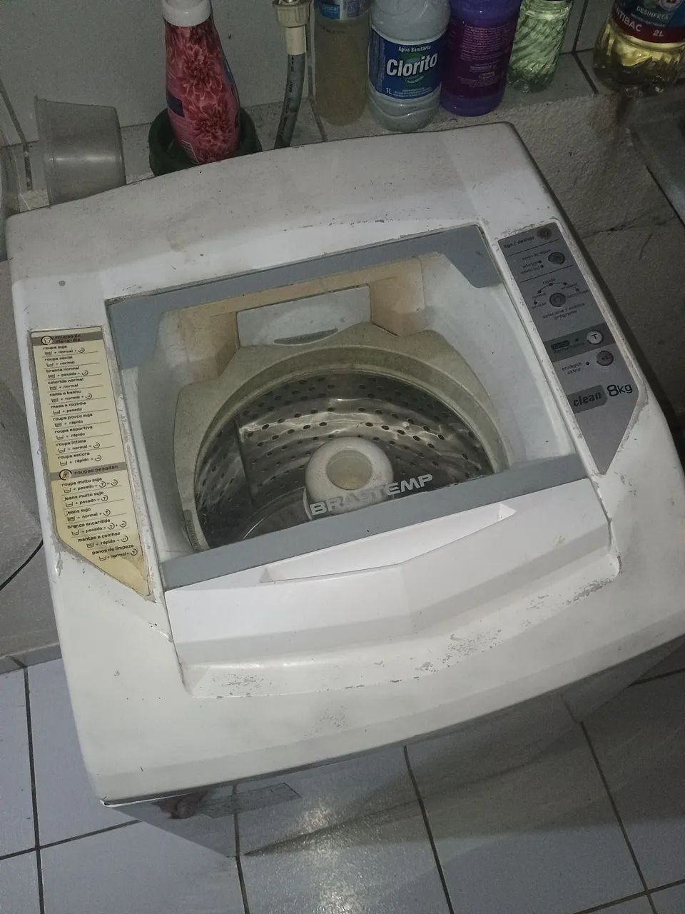 Lavadora Brastemp com defeito 