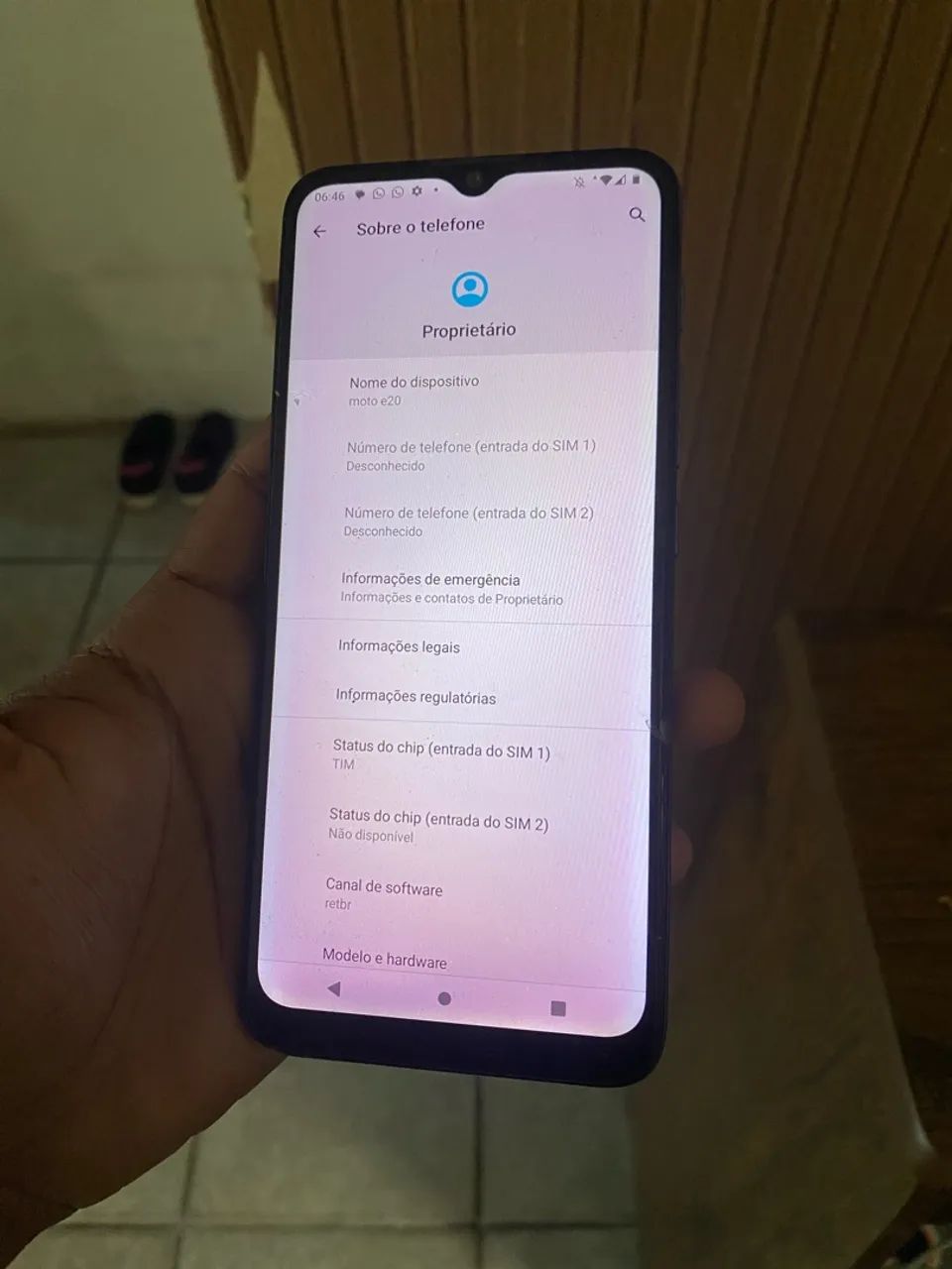 Moto e20