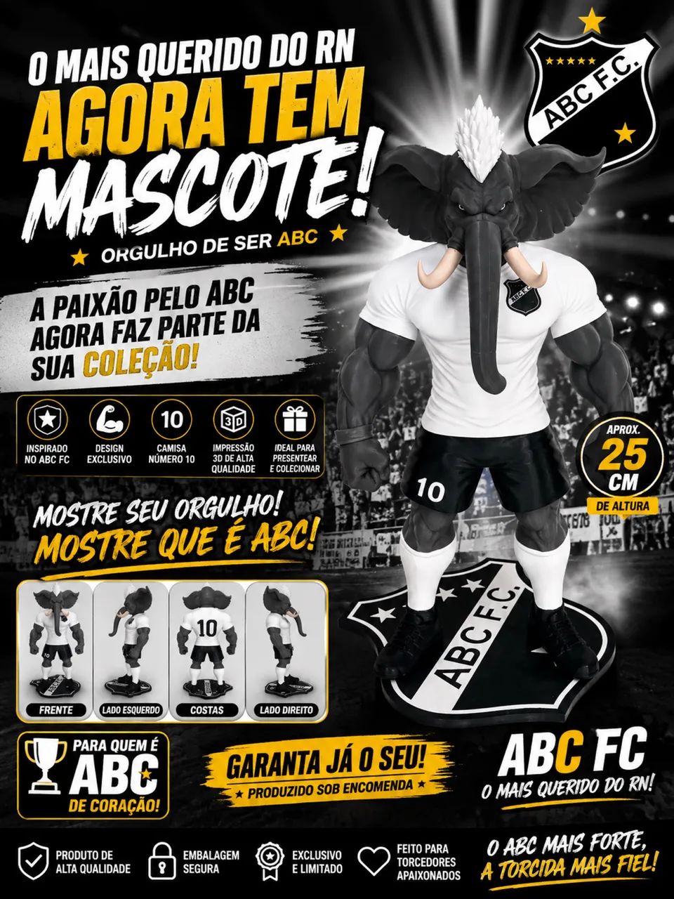 Mascote ABC FC
