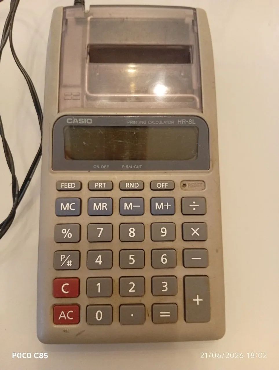 Calculadora vintage Casio  - Foto 2