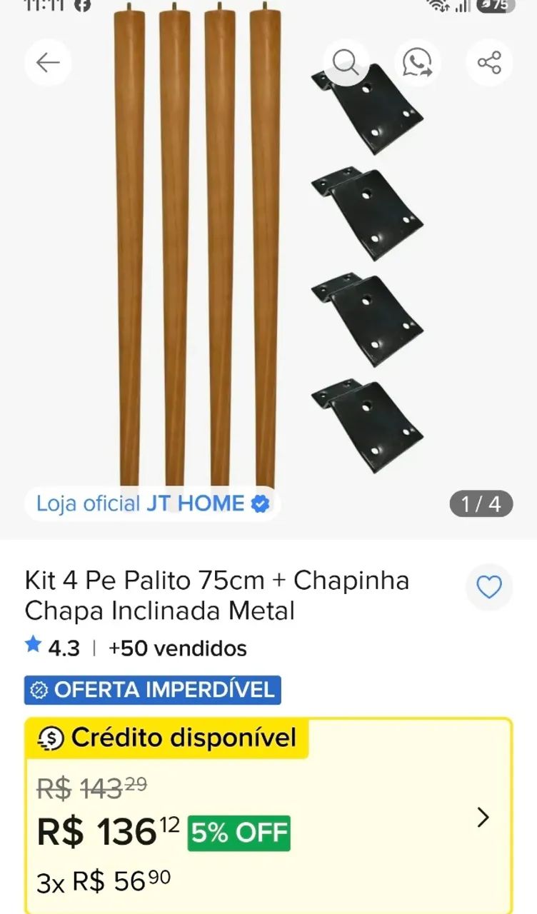 Pés palitos  - Foto 4
