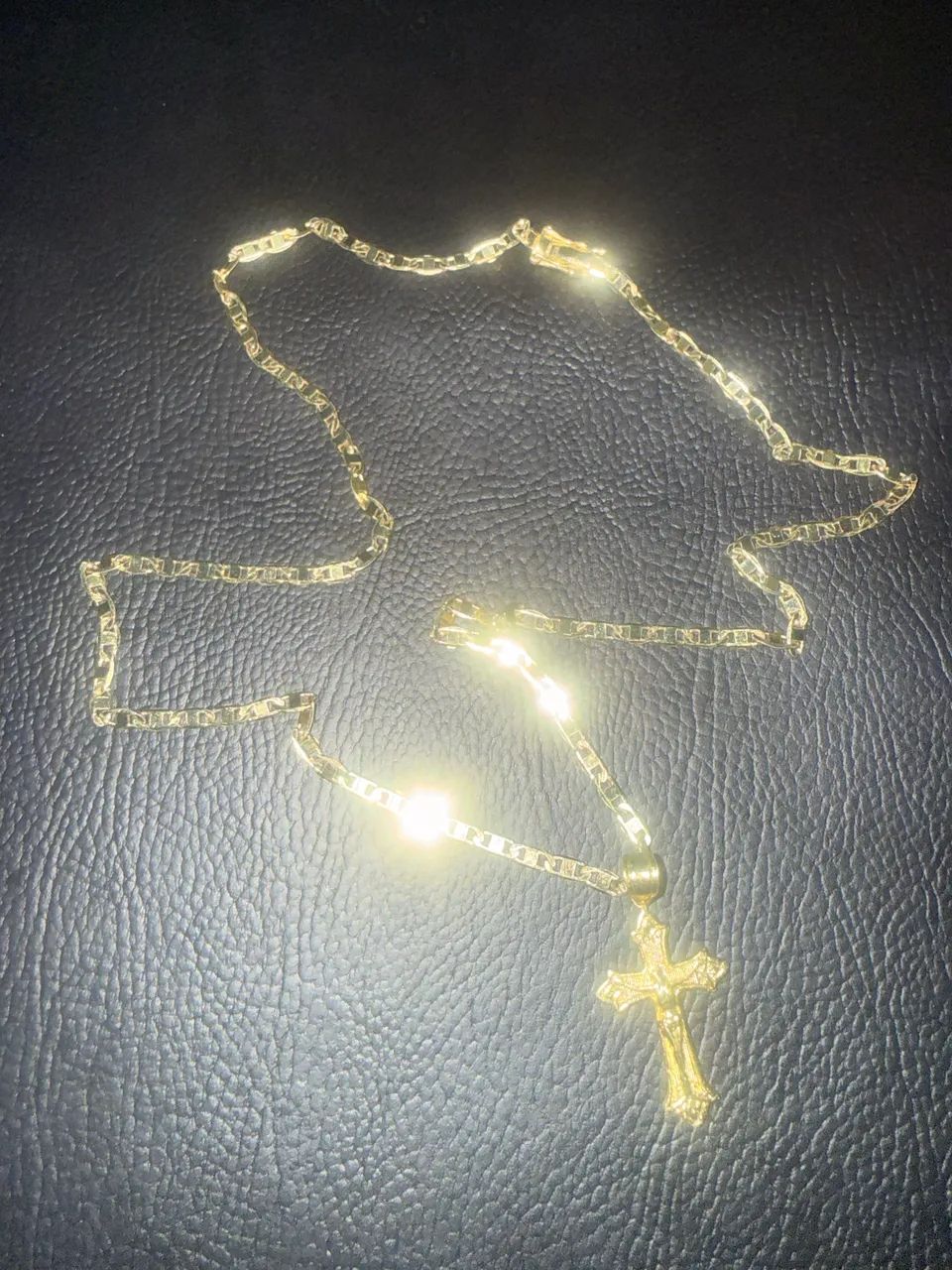 CORDÃO DE PRATA 925 BANHADO COM 10MM DE OURO
