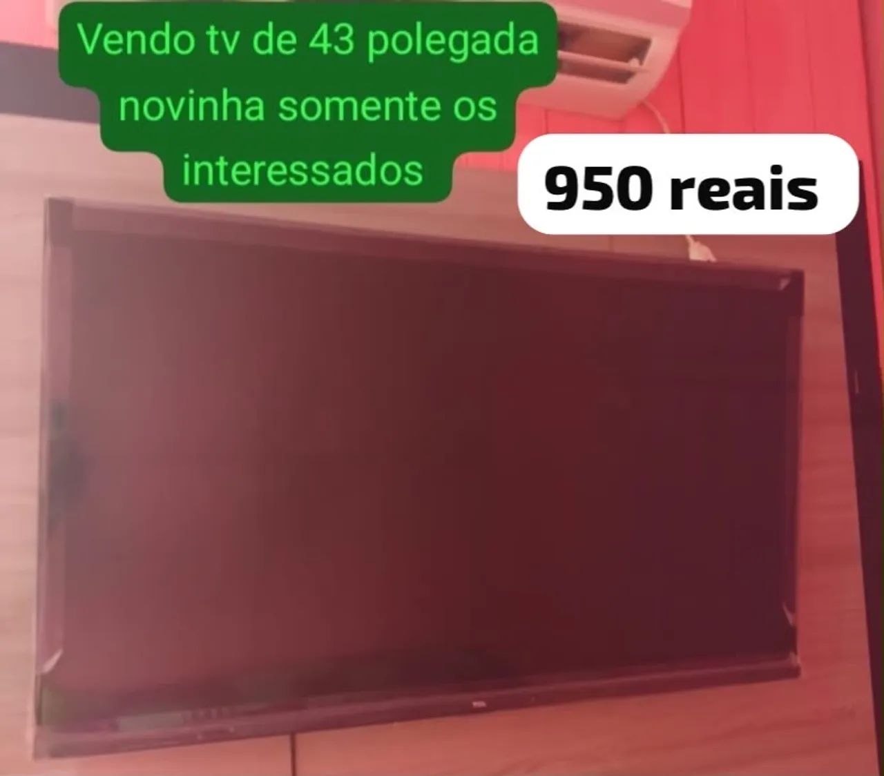 43 polegadas 
