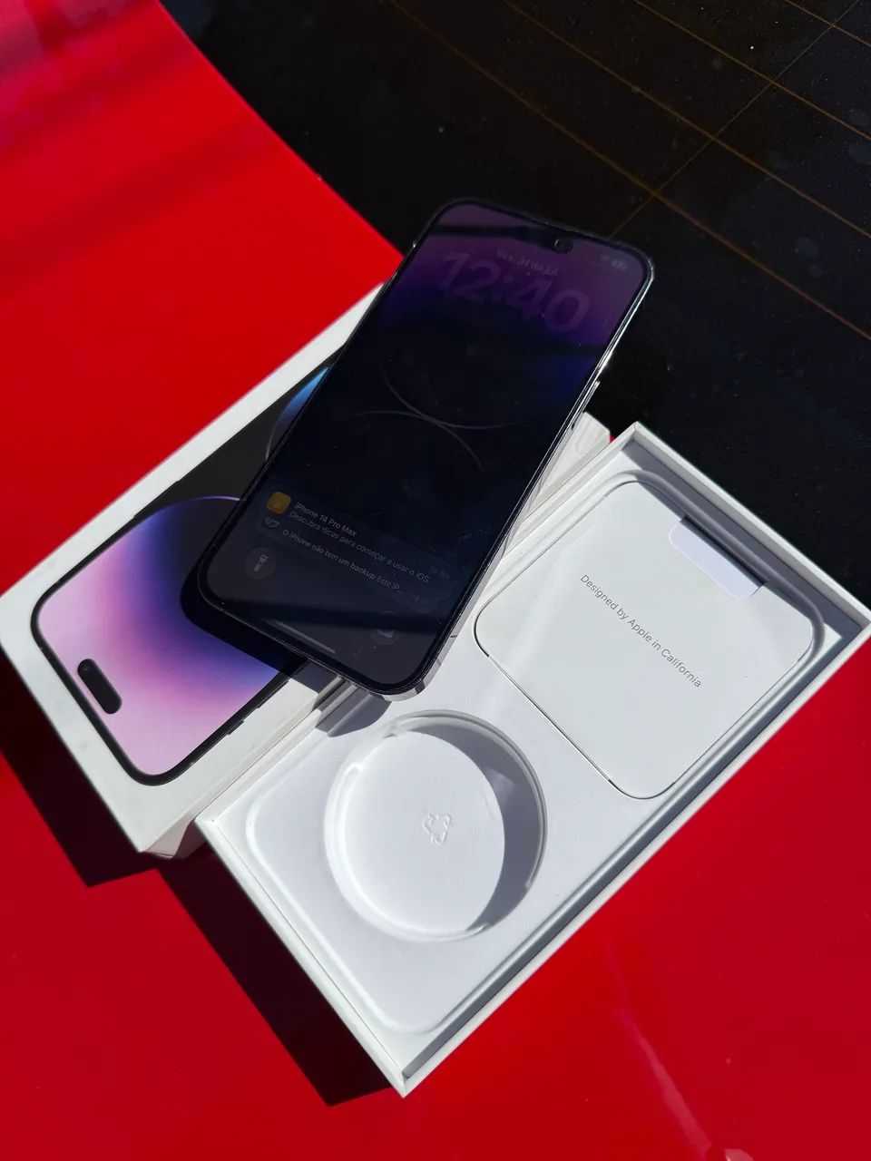 IPHONE 14 PRO MAX 256GB ROXO - Foto 3