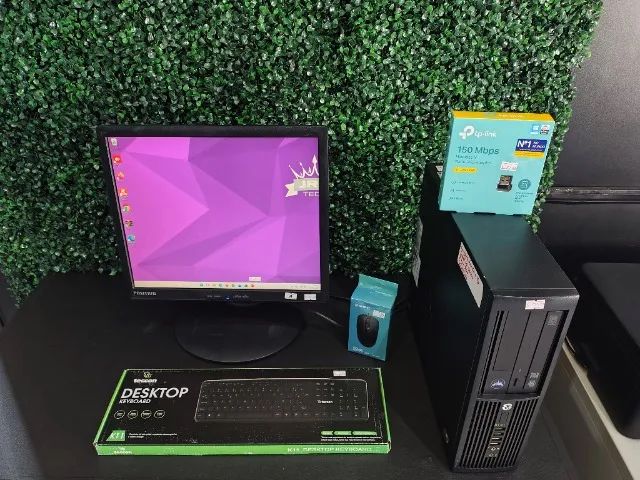 Setup Completo Hp Compaq Com Monitor 17 Polegadas, Processador I5 3Th E Ssd - Foto 2