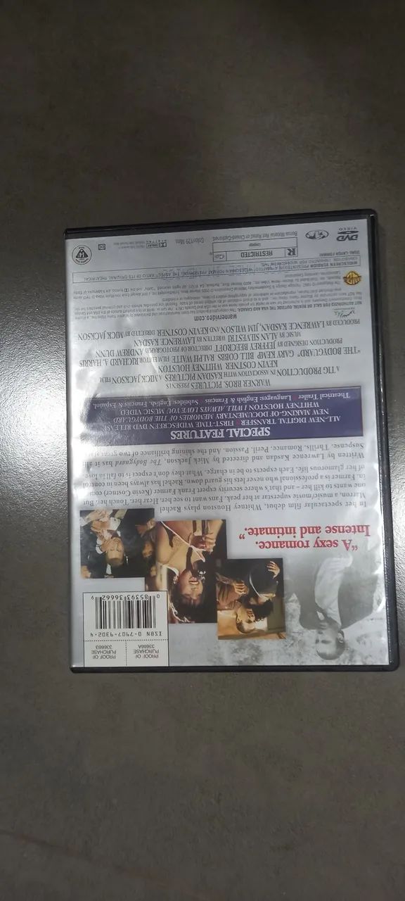 DVD The bodyguard em inglês  - Foto 2