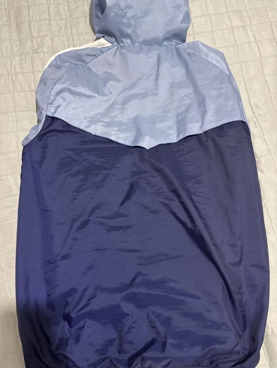 Corta vento Puma Azul e Branco  - Foto 4