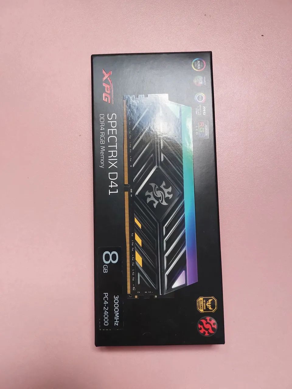 MEMÓRIA RAM DDR4 8GB 3000Mhz com RGB