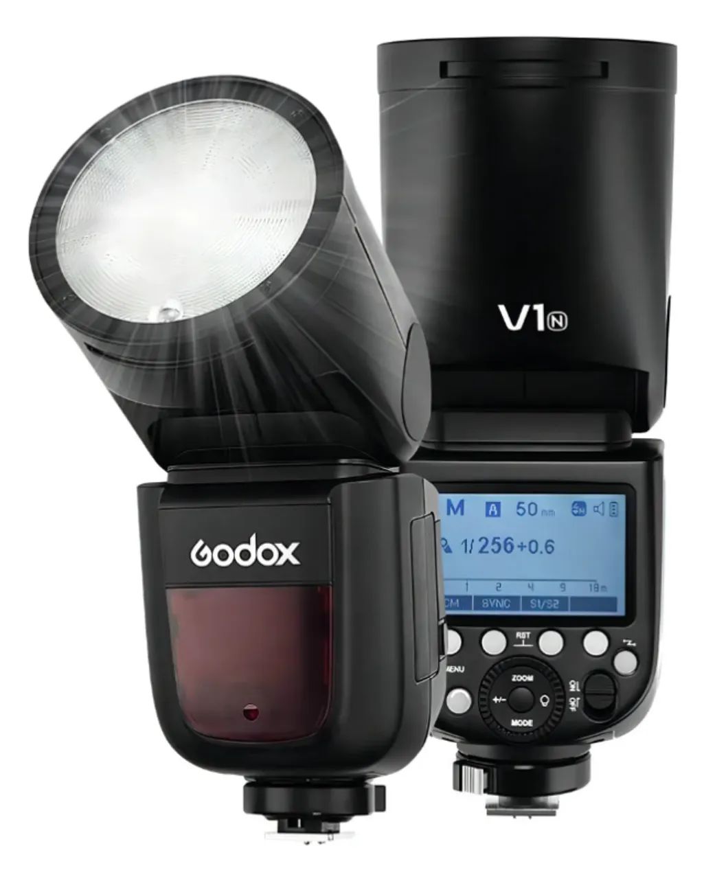 Flash Speedlite Godox V1 para Nikon