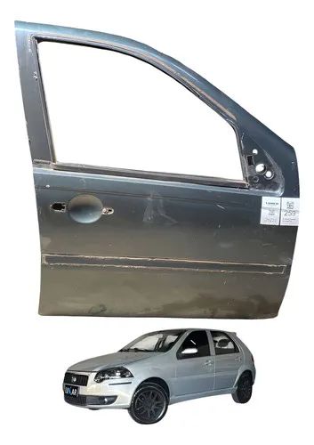 Porta Dianteira Direita Fiat Palio Elx 1.4 2008 A 2014 Dianteira Direita Preto