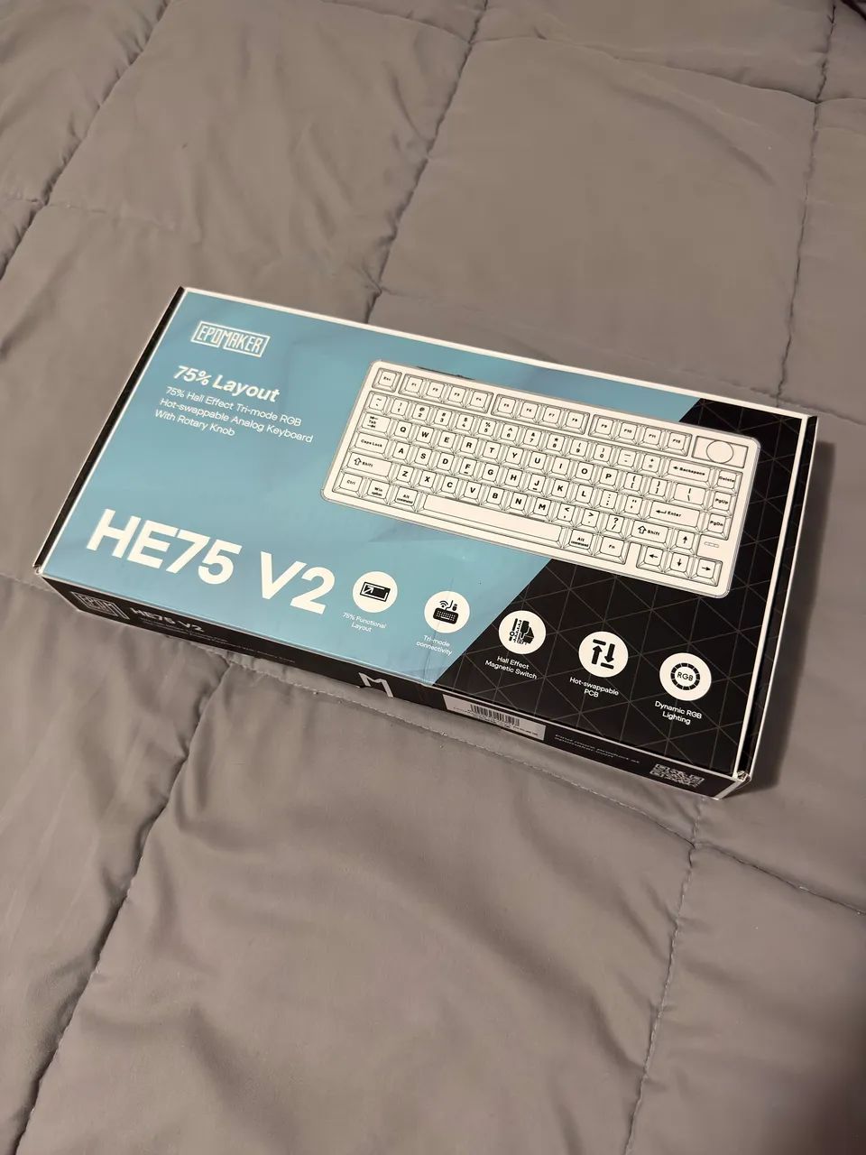 Teclado Magnético HE75 V2 Epomaker