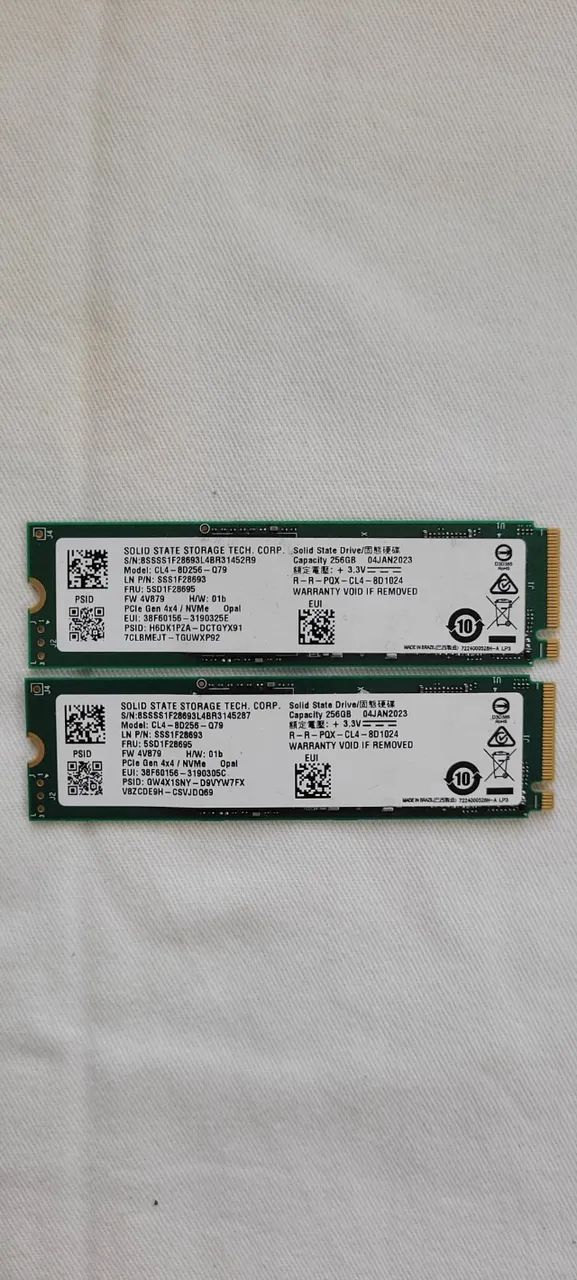 SSDs M.2 NVMe & SATA - Diversos Formatos e Capacidades (Kioxia, Kingston e SSSTC) - Foto 2