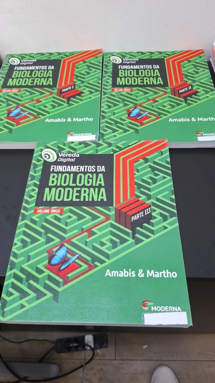 Kit Livro Didatico - Fundamentos da Biologia Moderna