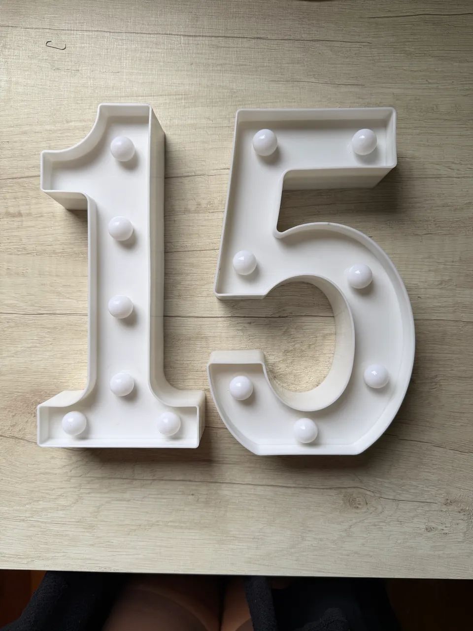 Números led 15 anos