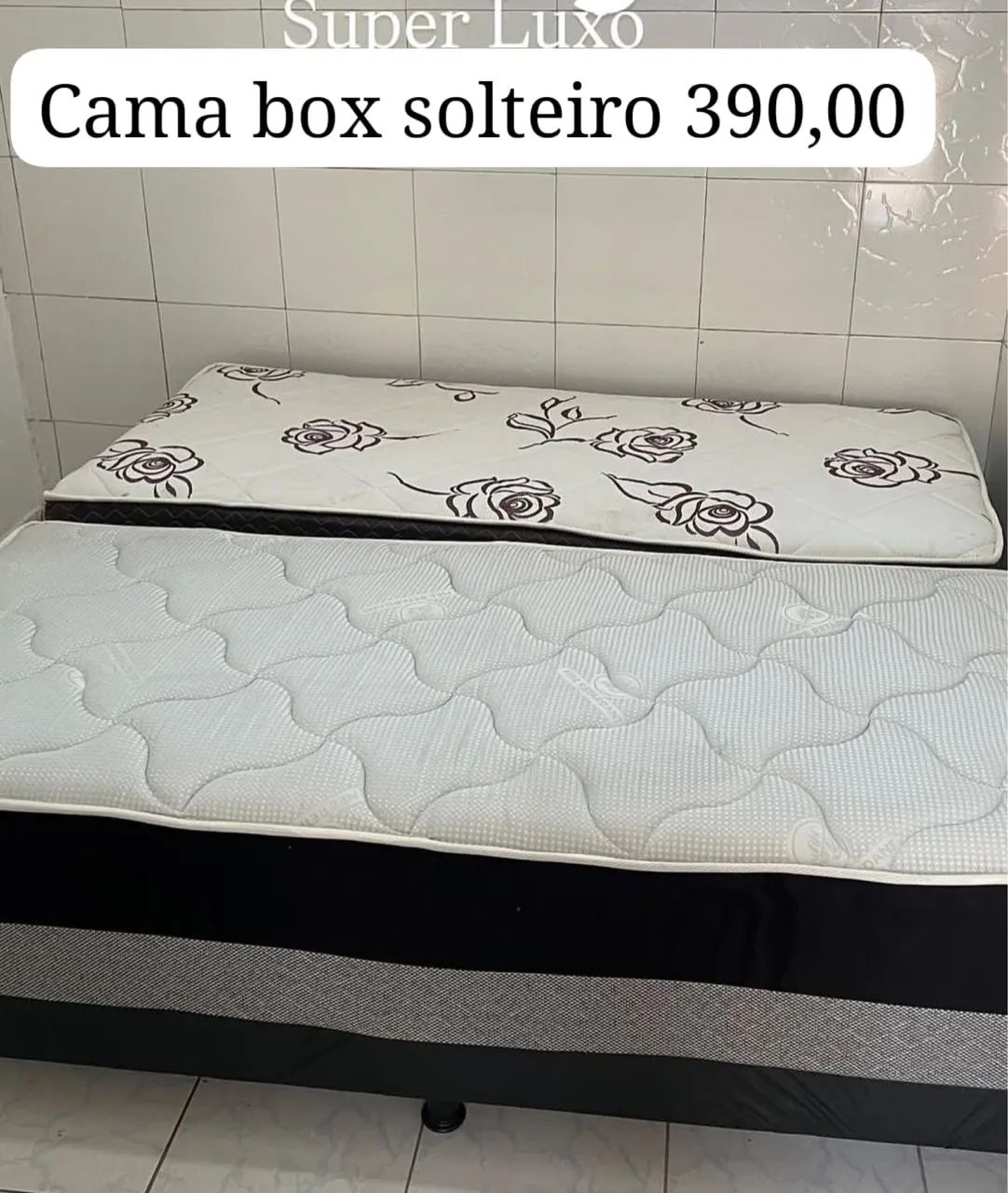 Cama box solteiro 