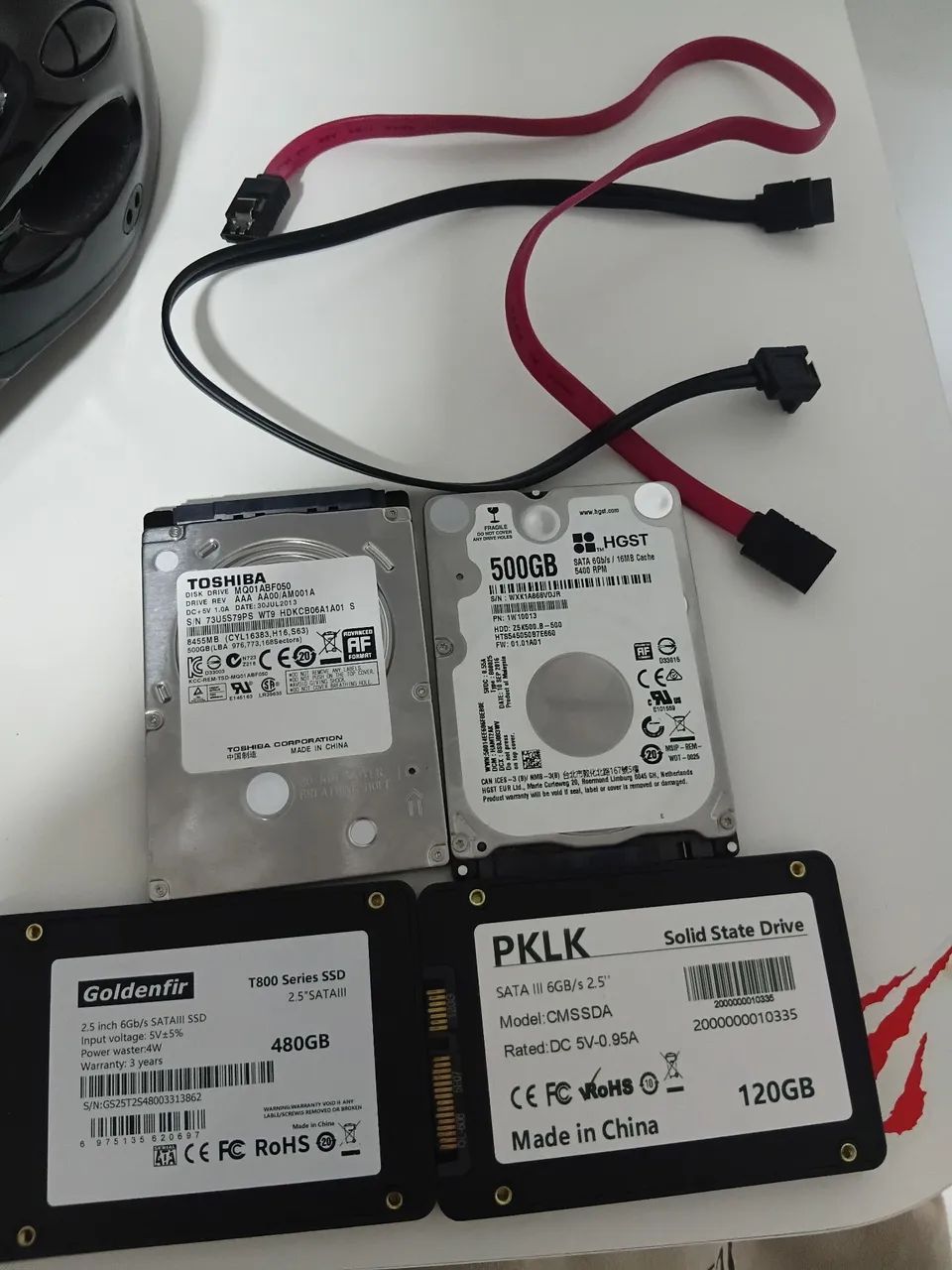 1 TB e meio de Armazenamento 