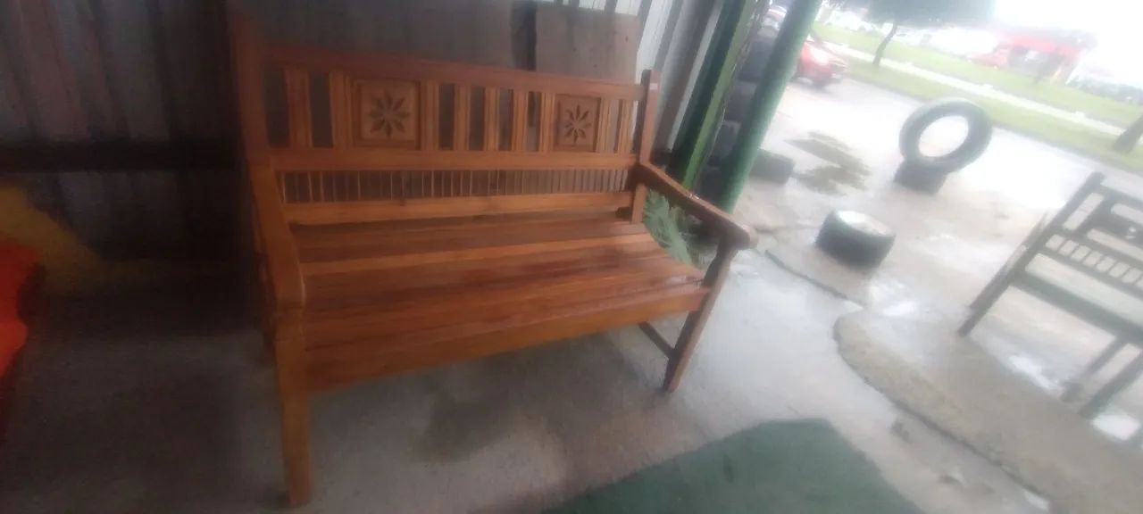 Banco de madeira  - Foto 2