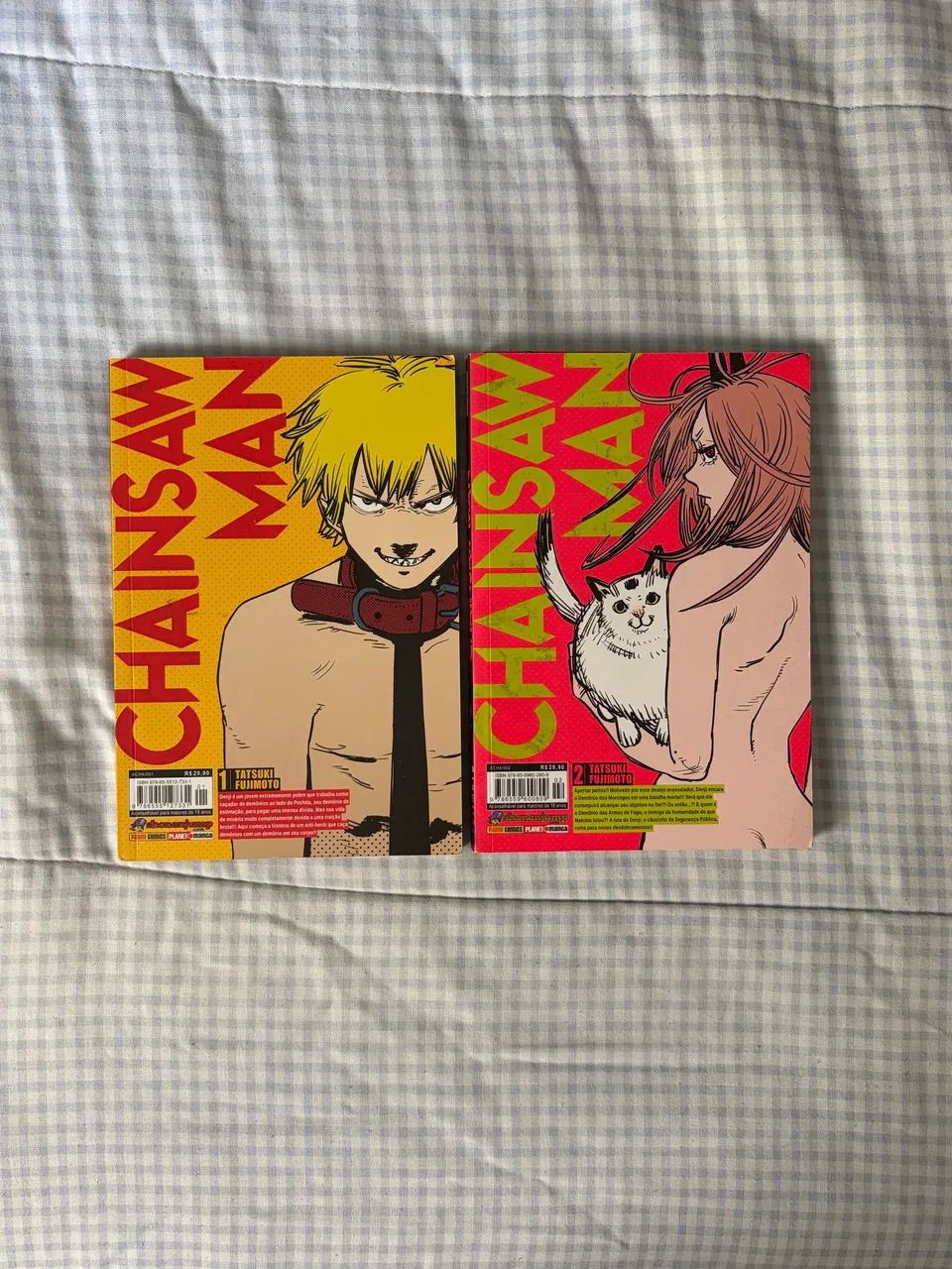 mangás chainsow man volumes 1 e 2 - Foto 3