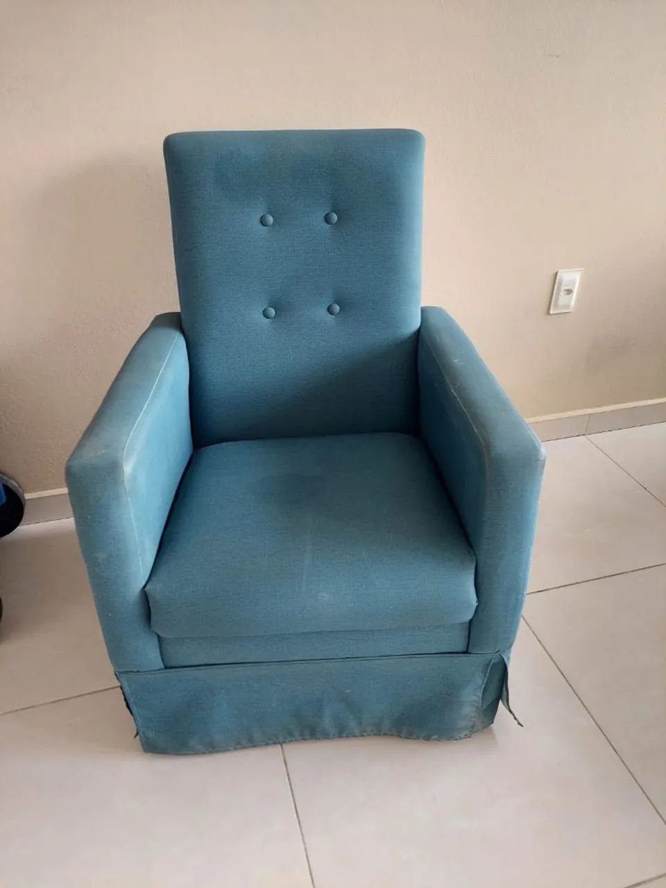 Poltrona de amamentação que balança 