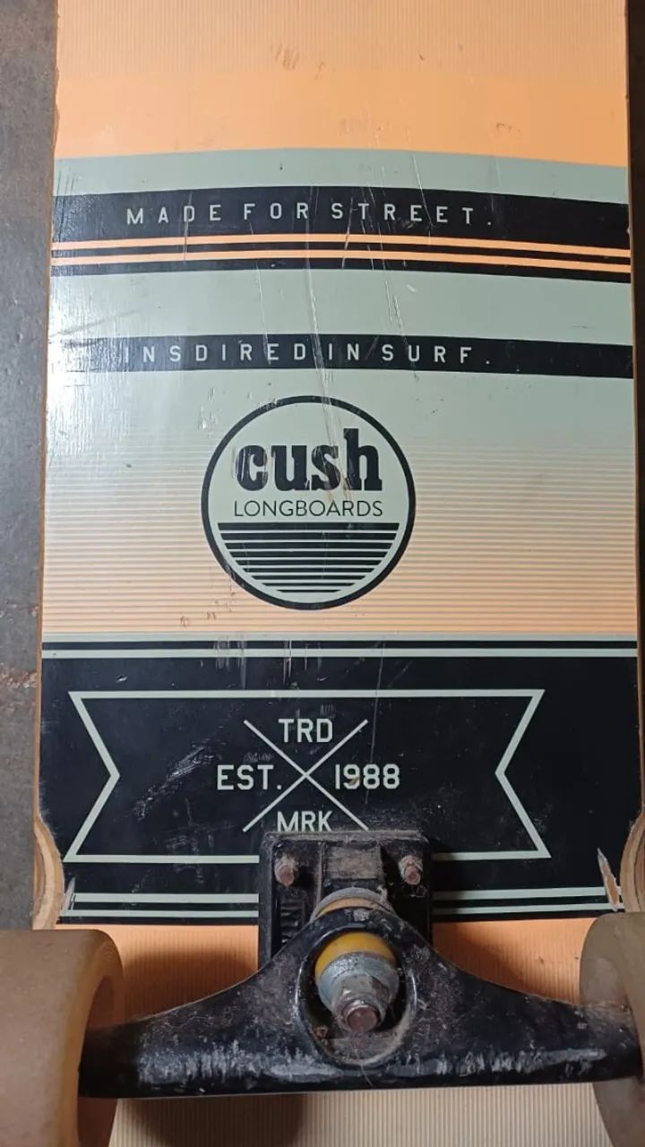 VENDO  LONGBOARD CUSH - ACEITO PROPOSTA - Foto 3