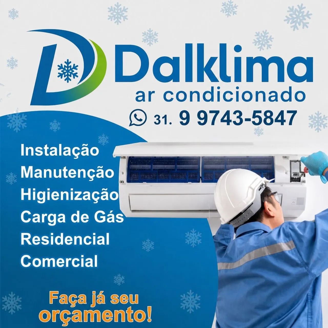 Instalações manutenção de ar condicionado 