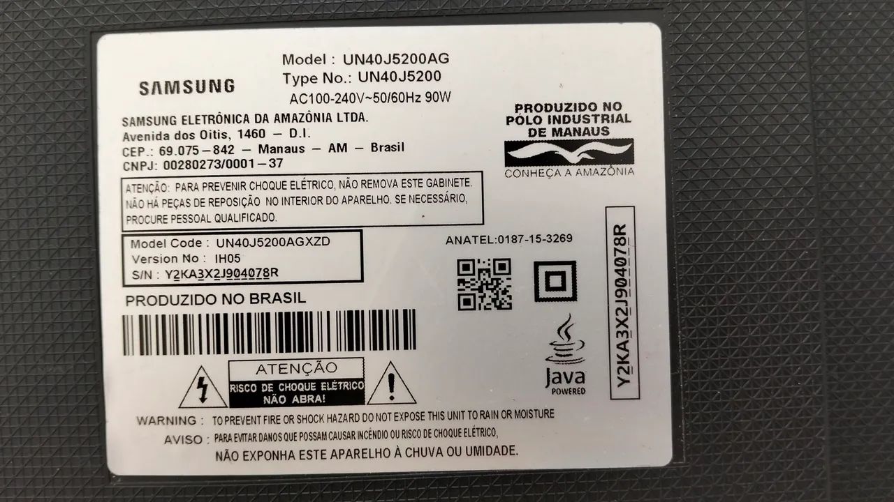 Barra de Led 3 und Tv Samsung UN40J5200AG - Foto 2