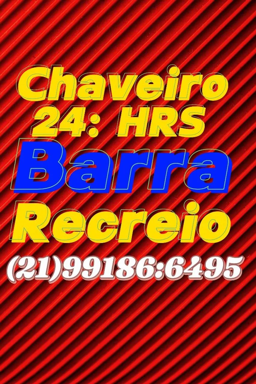 Chaveiro 24 horas Barra ,Recreio (21)9- * - Foto 2