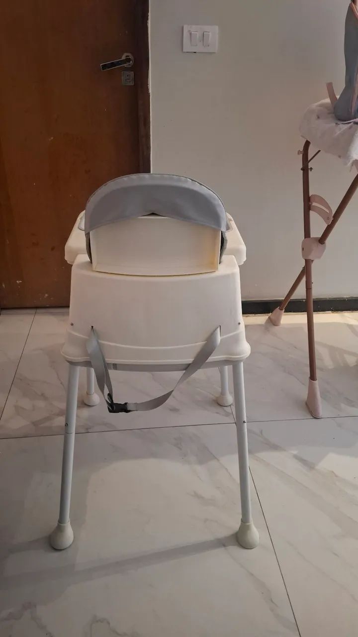 Cadeira de alimentação  para bb. Aceito cartao c acréscimo da maquineta! - Foto 4