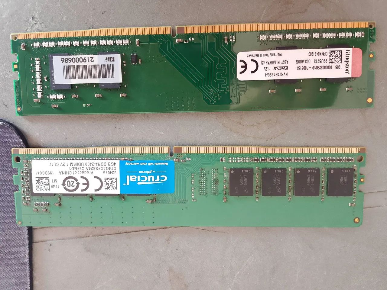 Memória RAM DDR4 4GB 