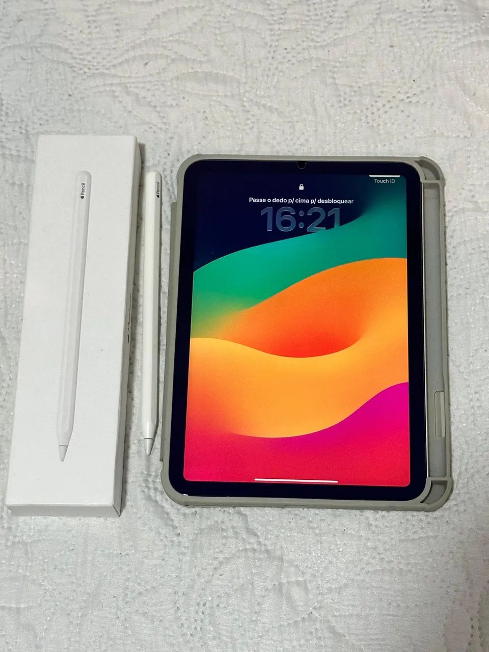 iPad本体 iPad mini 6 wifi 64GB + Apple Pencil 2 iPad Mini 6 + Apple Pencil 2 Original na Caixa - Celulares e