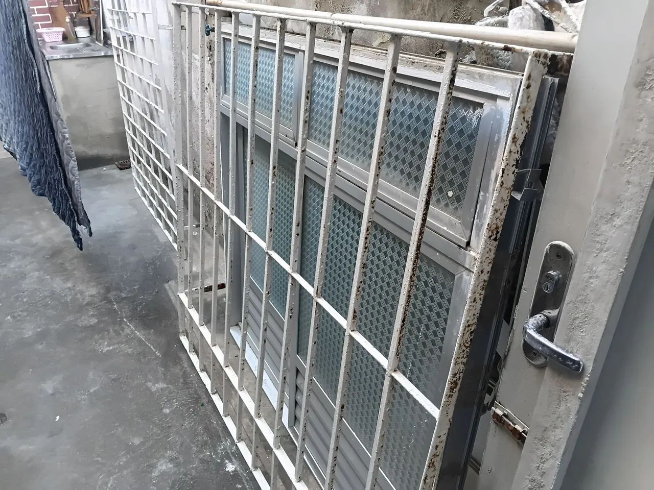 Grade de ferro para janela