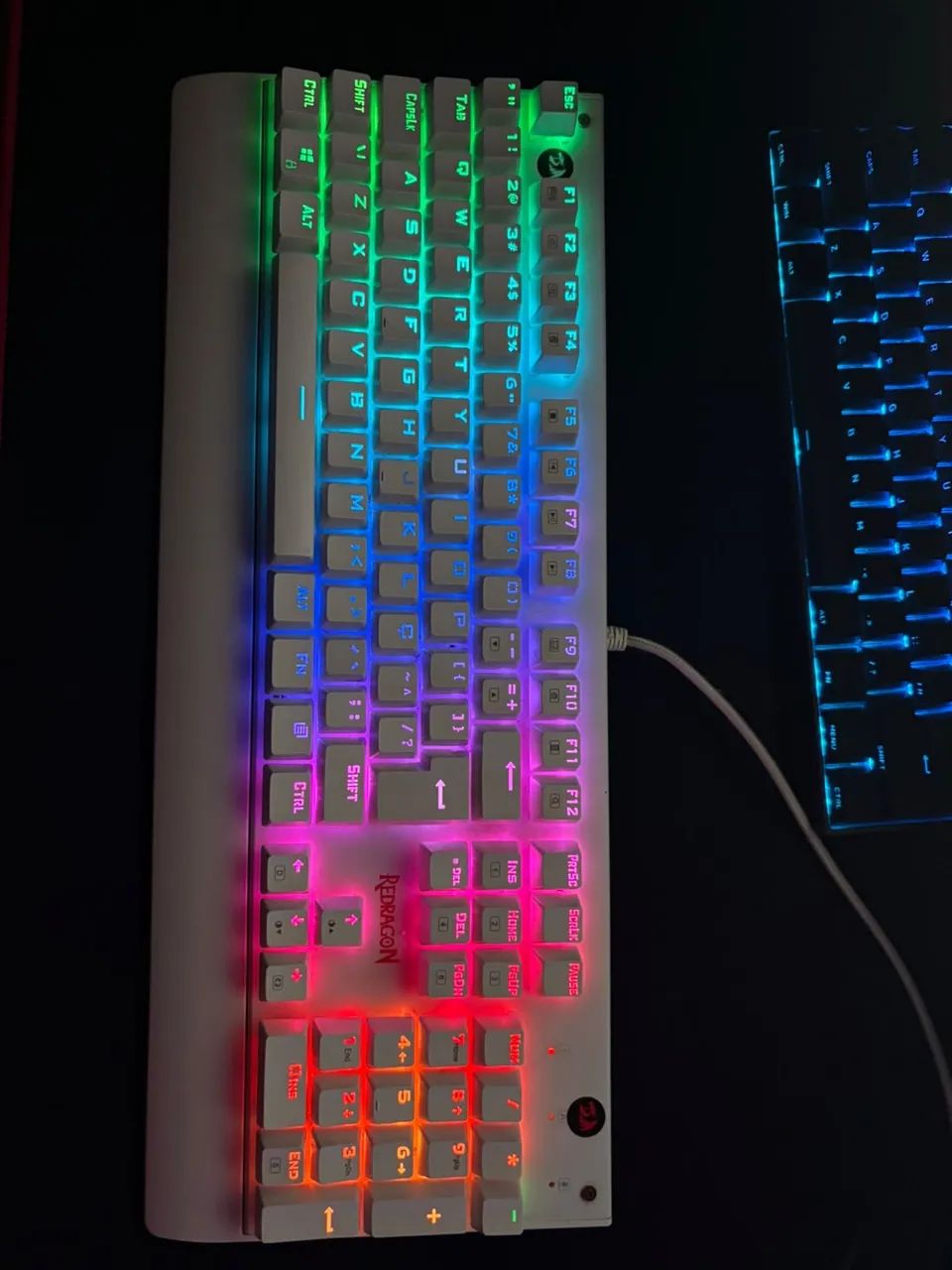 Teclado Kala Lunar White