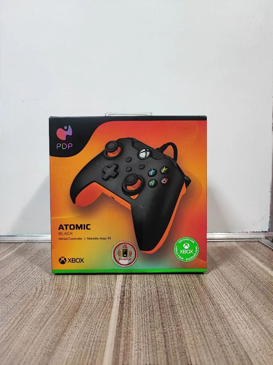 Controle PDP para Xbox e PC - Atomic Black