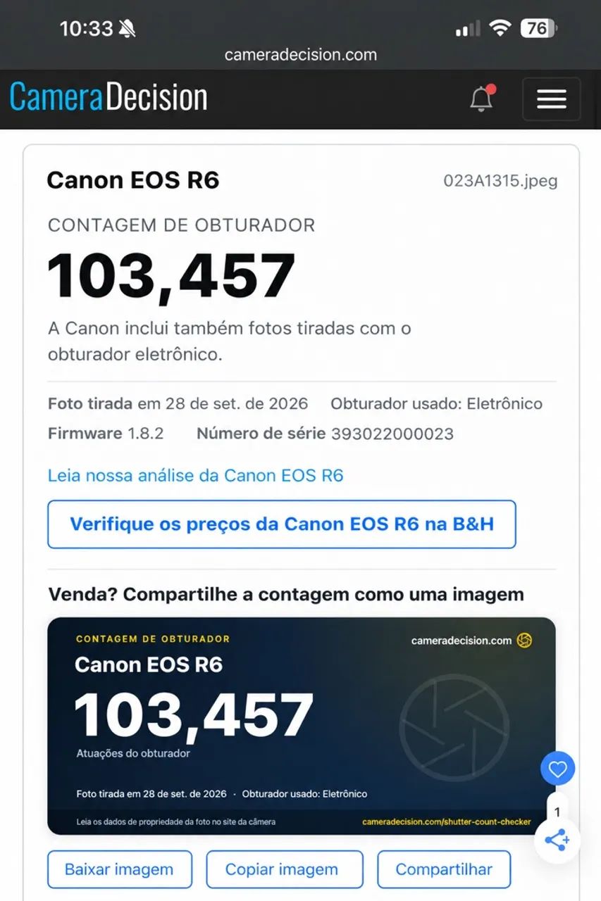 Canon r6  - Foto 5