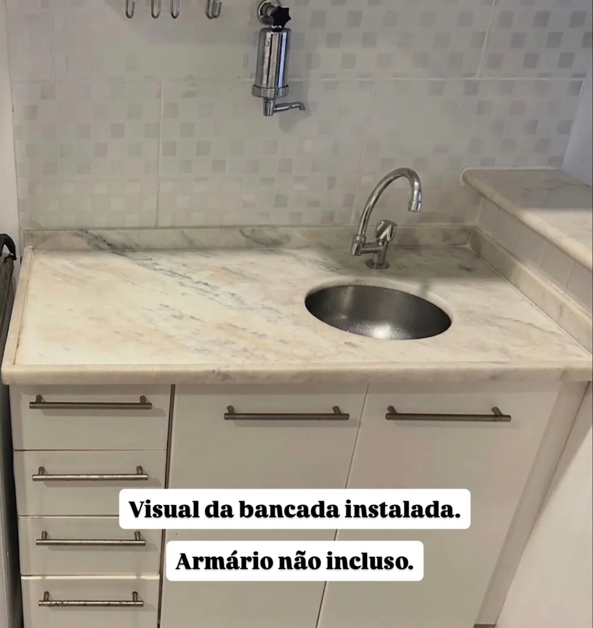 Bancada / Pia de Mármore  - Foto 3