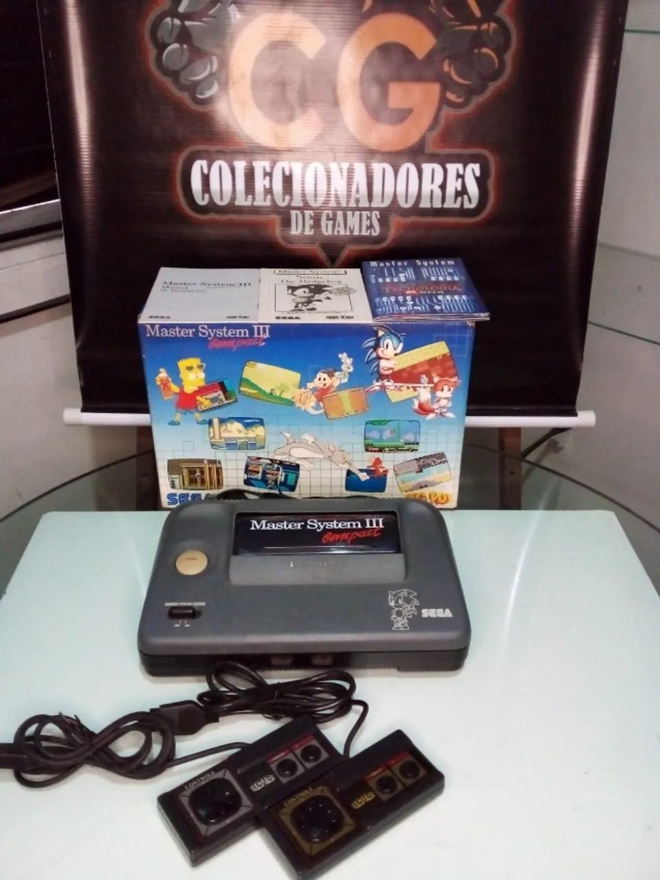 Console Master System III Compact - TecToy (Sonic na Caixa) - Foto 2