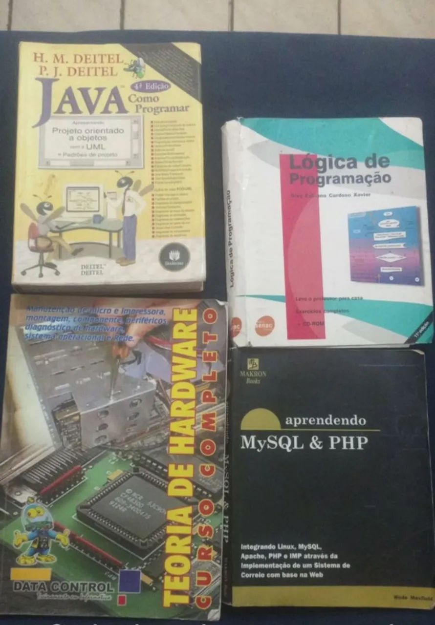 Livros de programação completo