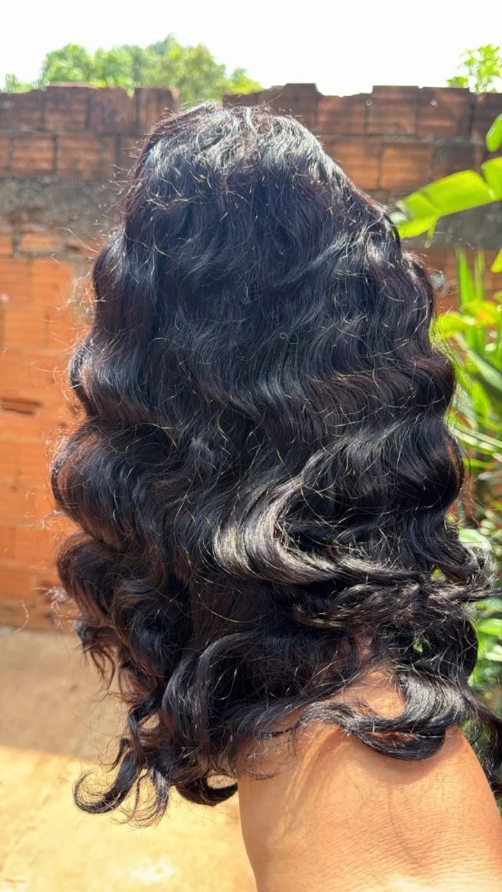 Peruca cabelo humano 