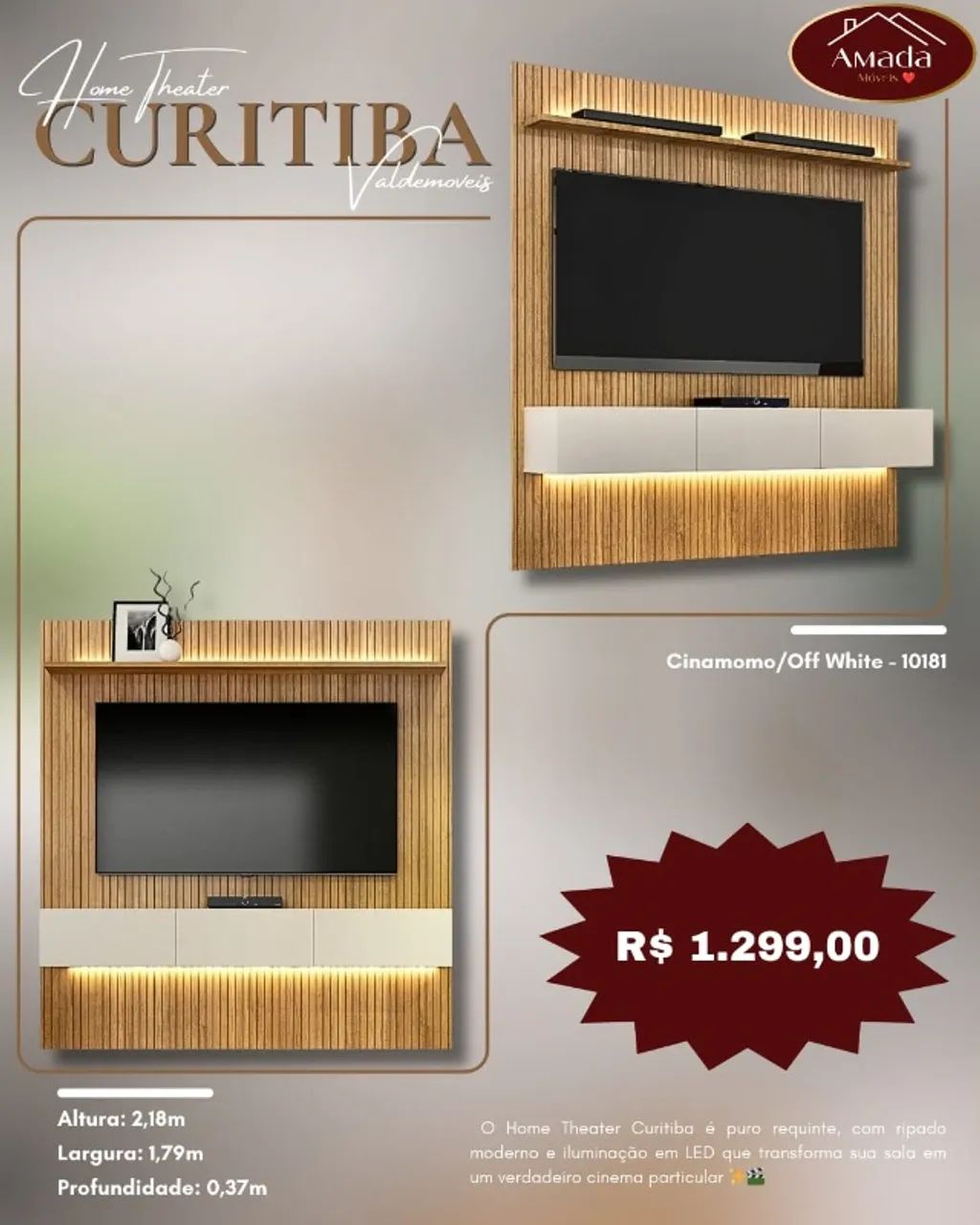 Home Theater Curitiba, a pronta entrega.