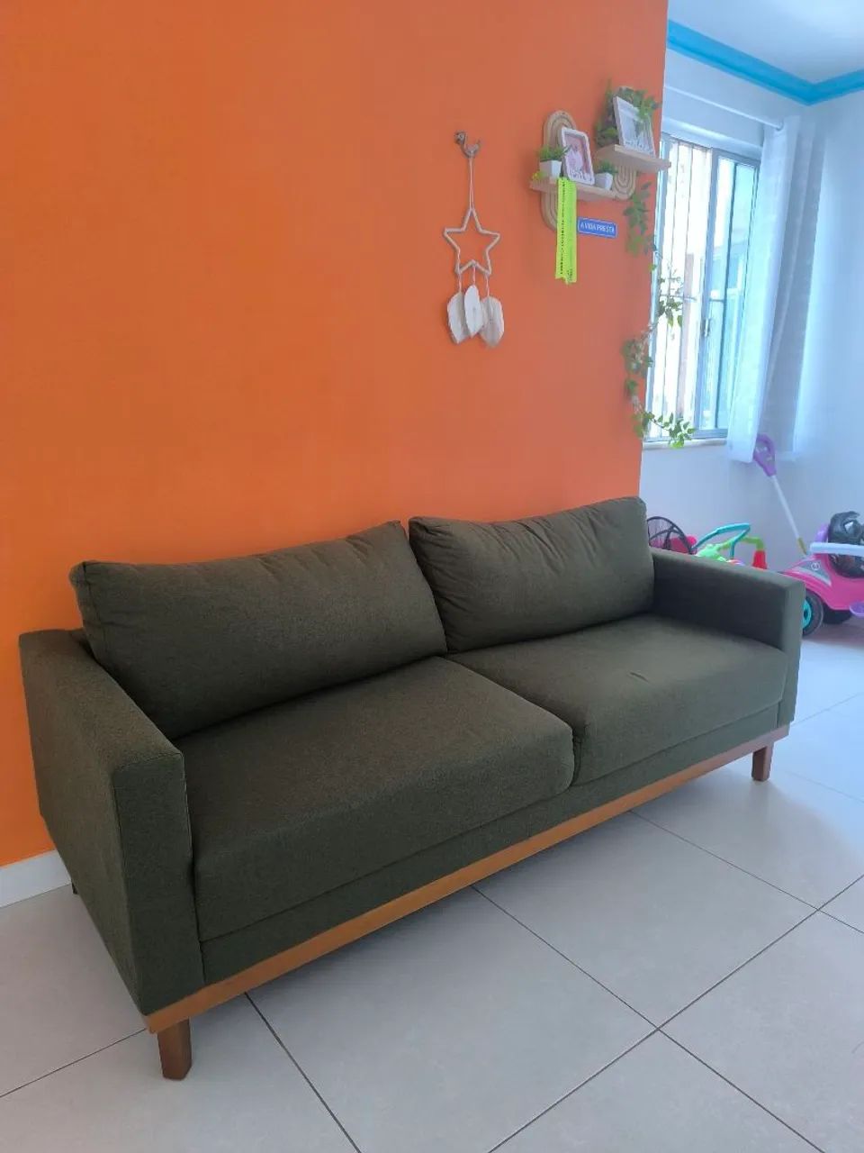 Sofá retrô modelo Bartô NOVINHO  - Foto 5