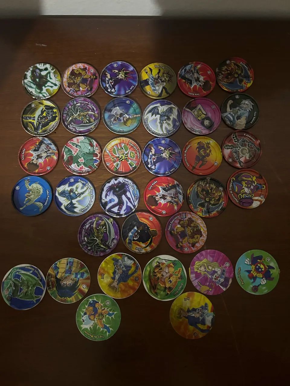 Lote 35 Tazos Yugioh Elmachips 
